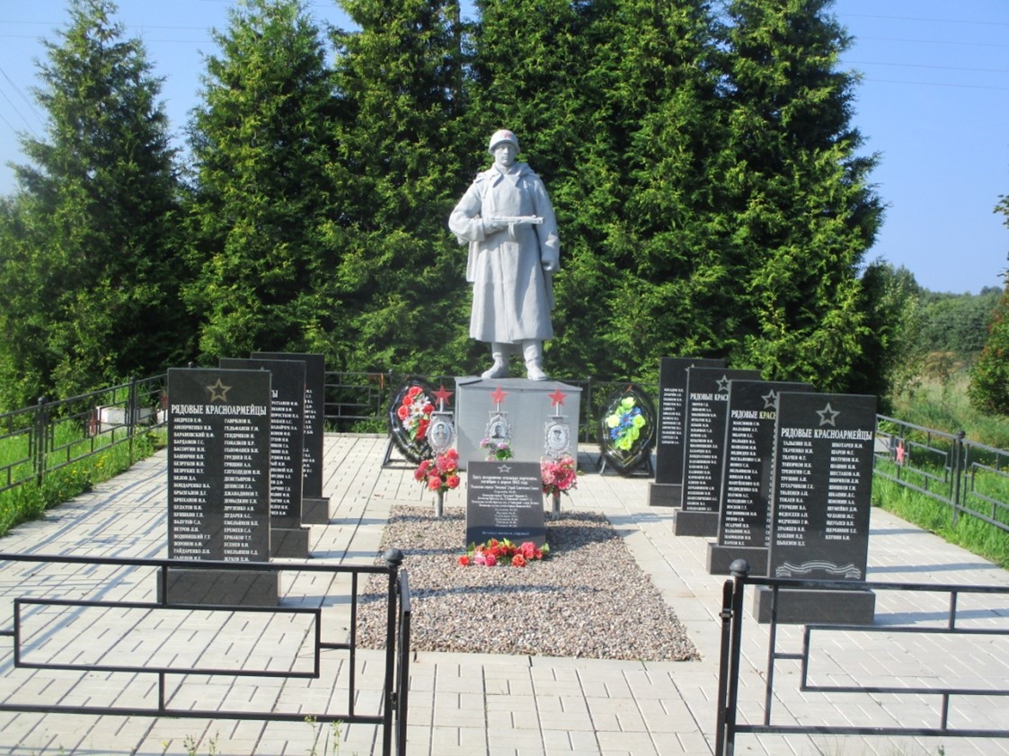 Братская могила воинов, погибших в годы ВОВ